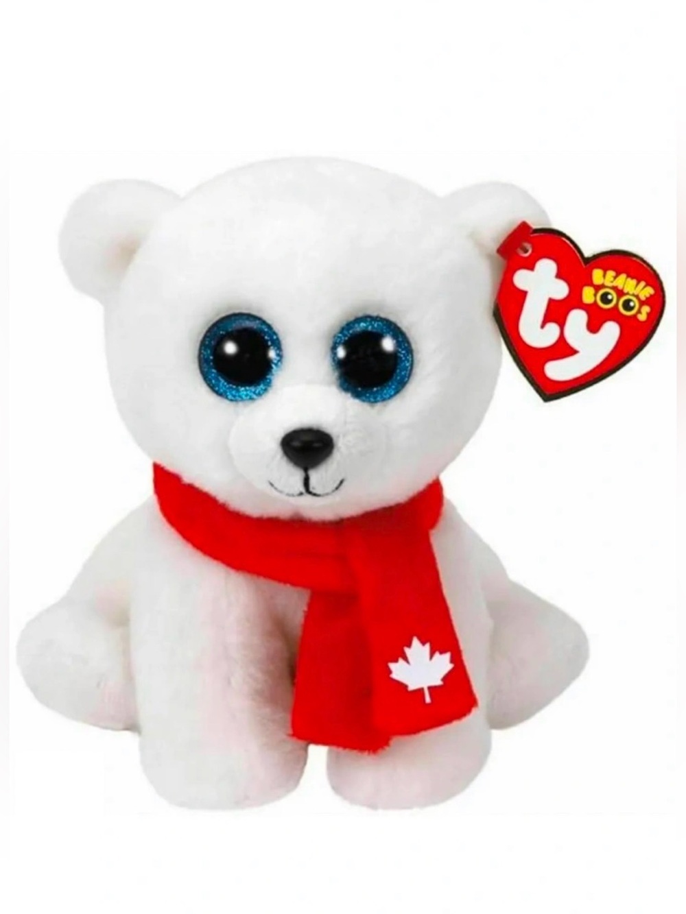 Ty Beanie Boos - NANOOK NANUQ the 6" Polar Bear ~ Canada Exclusive ~ NEW IN HAND